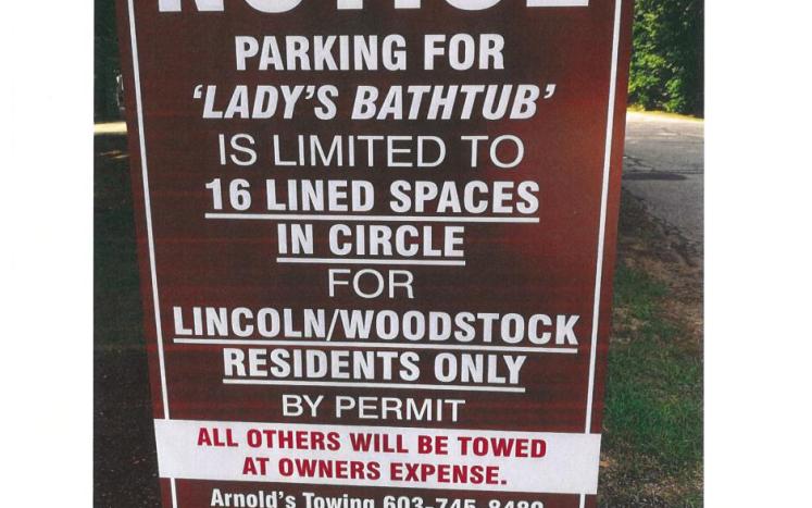 Lady's Bathtub Parking